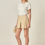 Pearl Bow Detailed T-Shirt