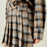 Pleated Mini Skort
