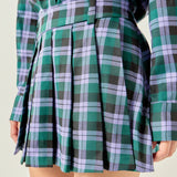 Pleated Mini Skort