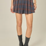 Pleated Mini Skort