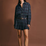 Pleated Mini Skort