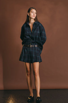 Pleated Mini Skort