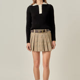 Mila Pleated Mini Skort