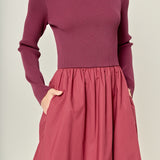 The Juliette Mixed Media Maxi Dress