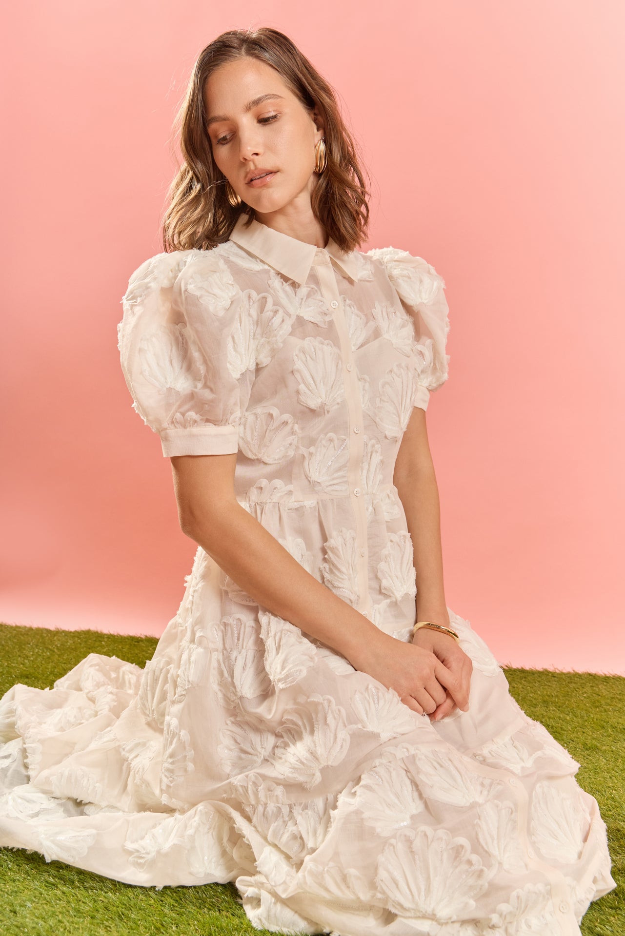 english factory floral midi dress English Factory