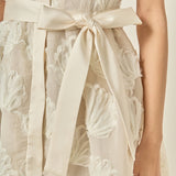 Shell Mini Shirt Dress