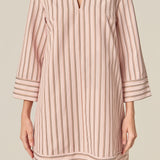 Stripe Collared Mini Dress