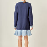 Camilla Colorblock Knit Mini Dress