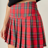 Plaid Skort