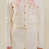 Bow Cardigan