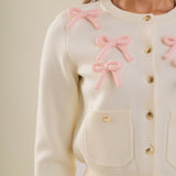 Bow Cardigan