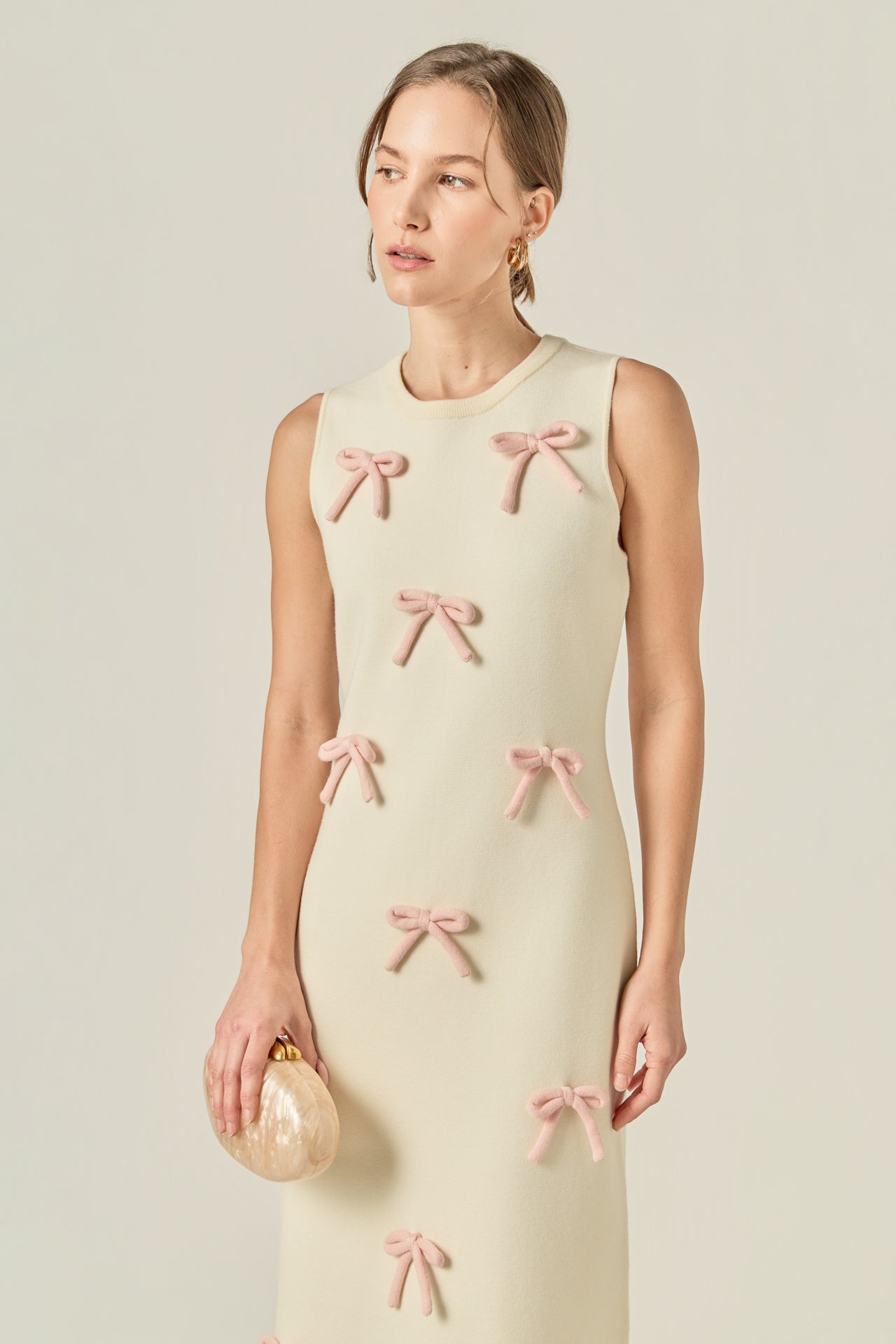 Lila Bow Midi Dress Lila Bow Midi Dress