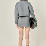 French Terry Zip-Up Jacket