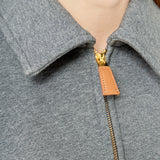 French Terry Zip-Up Jacket