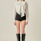 Bow Detailed Shirt