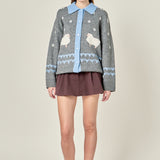 Sheep Cardigan
