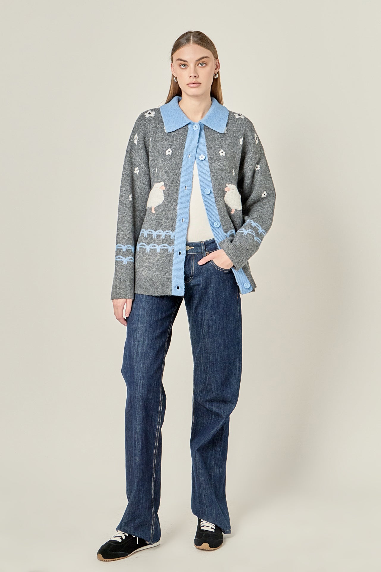 Sheep Cardigan – English Factory