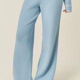 Stitch Detailed Knit Long Pants