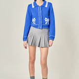 Bow Cardigan