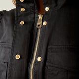 Technical Drawstring Bomber Jacket