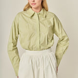 Bow Embroidery Shirt