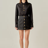 The Amoura Satin Skirt