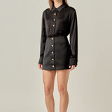 The Amoura Satin Skirt