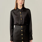 The Amoura Satin Skirt