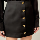 The Amoura Satin Skirt