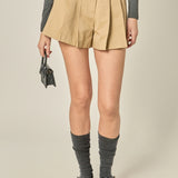 Tuck Detailed Shorts