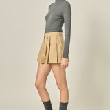 Tuck Detailed Shorts