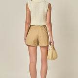 Tuck Detailed Shorts