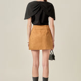 Bow Mixed Media Top