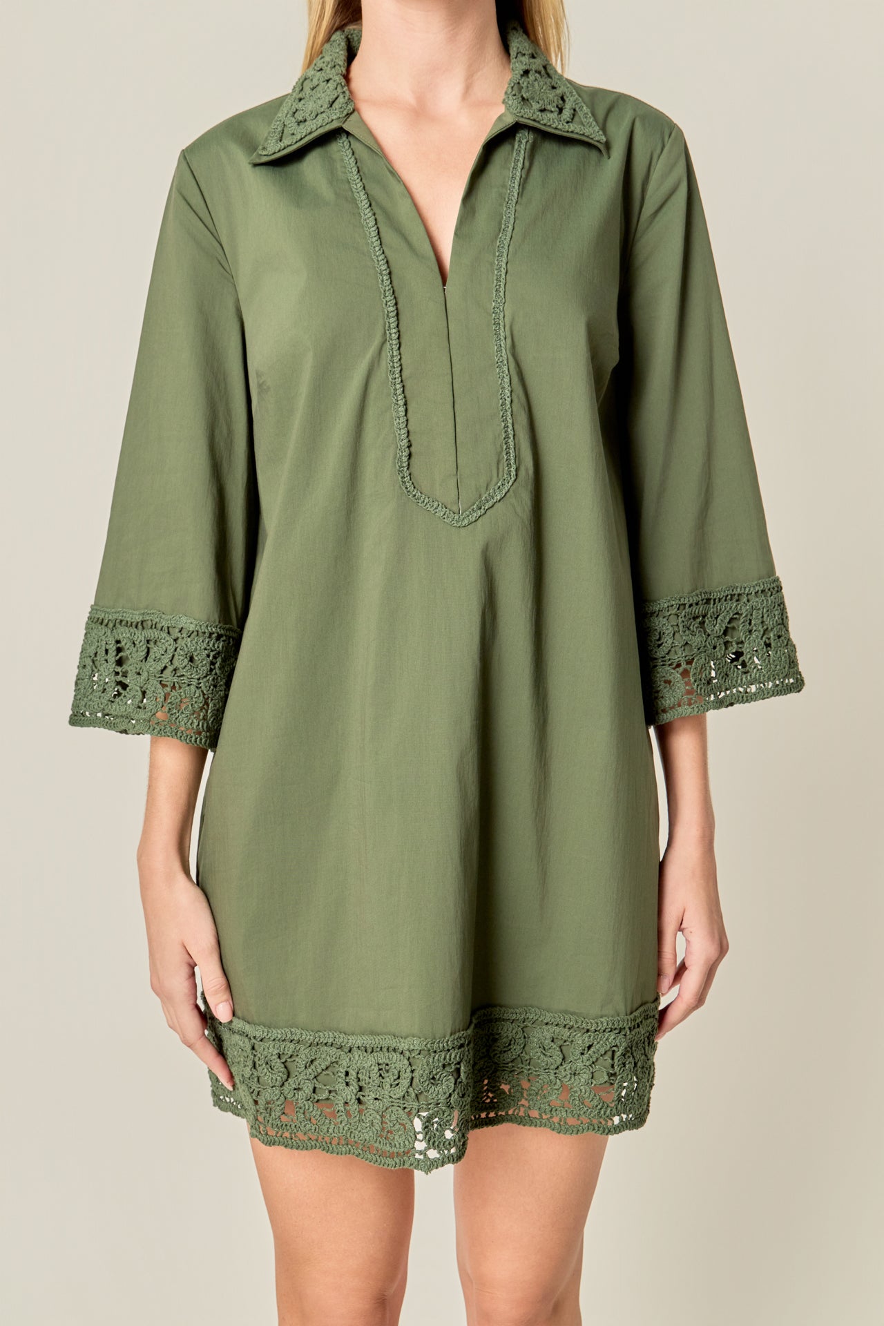 english factory crochet dress English Factory