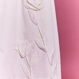 Floral Applique Midi Skirt