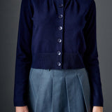 Pearl and Rhinestone Accent Cardigan