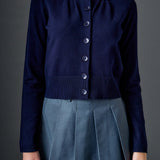 Pearl and Rhinestone Accent Cardigan