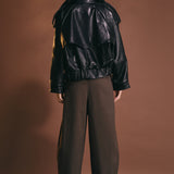 Trench Faux Leather Jacket