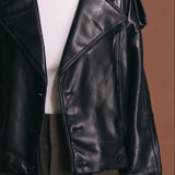 Trench Faux Leather Jacket