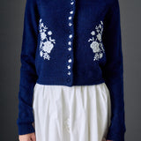 Floral Embroidery Cardigan
