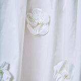 3D Flower Midi Skirt