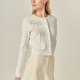 Bow Detail Cardigan