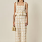 Bria Crochet Sleeveless Top