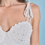 Pearl Seashell Maxi Dress