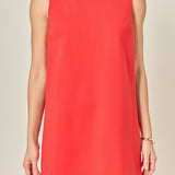 Bow Detailed Sleeveless Stretchy Dress