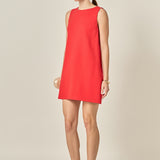 Bow Detailed Sleeveless Stretchy Dress