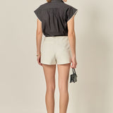 Scallop Trim Ric Rac Blouse