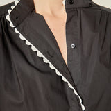 Scallop Trim Ric Rac Blouse