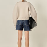 Paris Script Polo Scuba Top