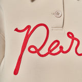 Paris Script Polo Scuba Top